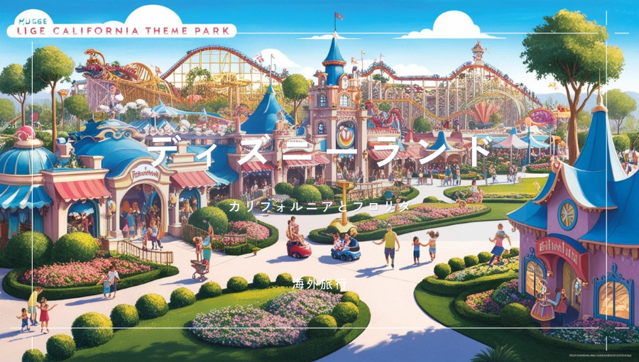 カリフォルニア「ディズニーランド」とフロリダ「ディズニーワールド」どちらがおすすめ？
