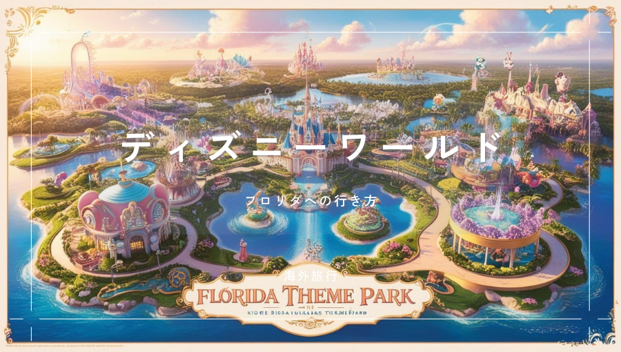 ディズニーワールドへの行き方｜フロリダ・オーランドへはツアーか個人手配か