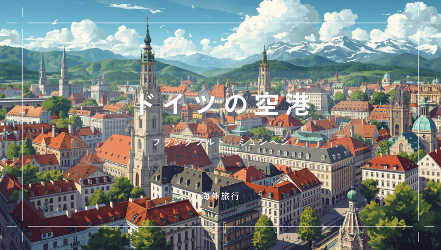 フランクフルト空港とミュンヘン空港どちらが良い？ドイツ旅行・乗り継ぎの選択