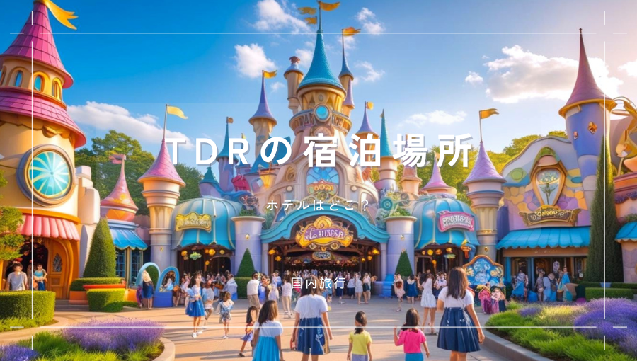 東京ディズニーリゾートで泊まるならどのホテル？直営・オフィシャル・パートナー