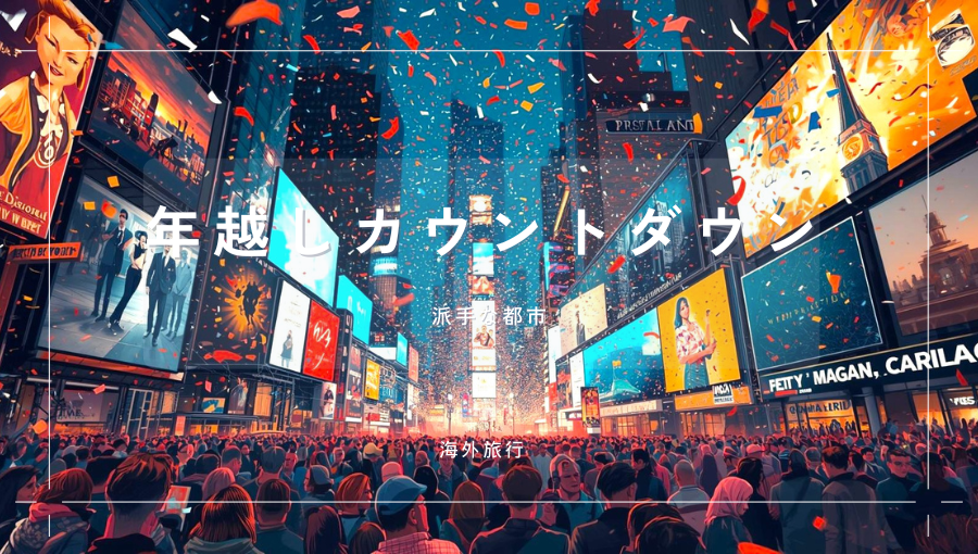 海外での年越しはどこがおすすめ？カウントダウンで有名な都市をピックアップ